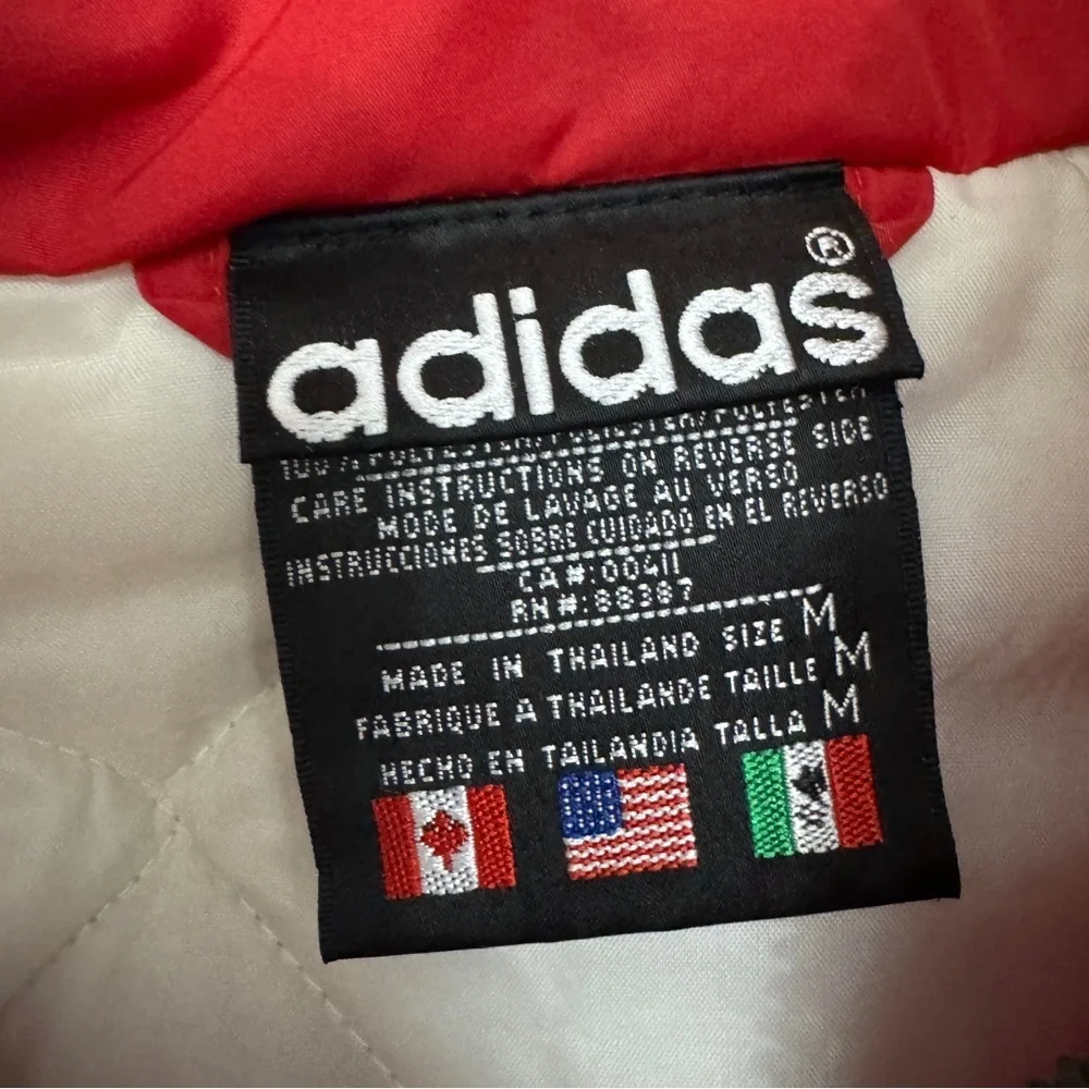 adidas vintage puffer